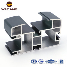Extruded v-slot linear rail matt silver aluminium industry